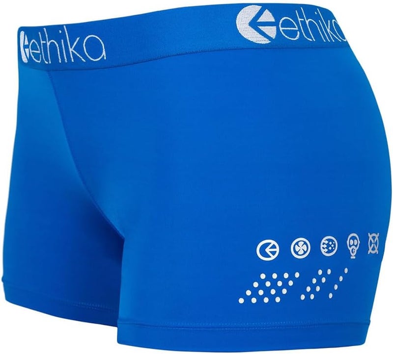 Ethika Girl's SubZero Staple Brief | Neon Blue - Image 1